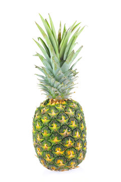 Pineapple on a white background © pdm