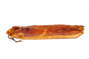 Bacon isolated on a white background