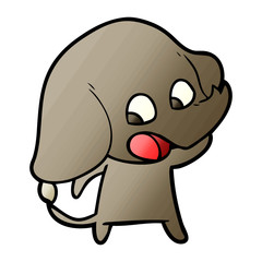 cute cartoon elephant