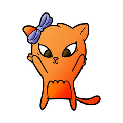 cartoon cat