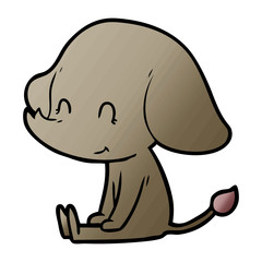 cute cartoon elephant