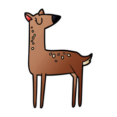cartoon deer