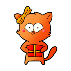 cartoon cat