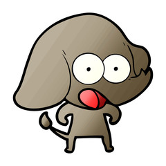 cute cartoon elephant