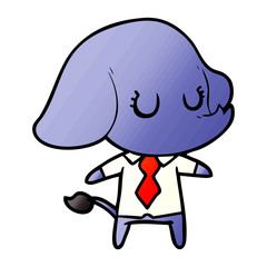cute cartoon elephant