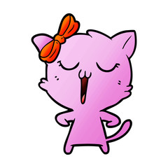 cartoon cat