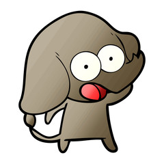 cute cartoon elephant
