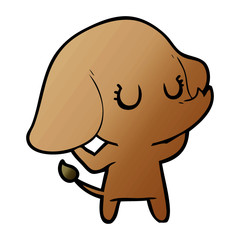 cute cartoon elephant