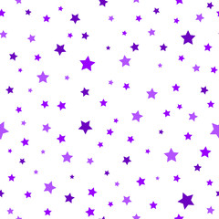 Fototapeta na wymiar violet stars. vector seamless pattern