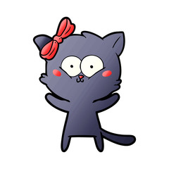 cartoon cat