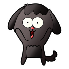 cute cartoon dog