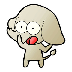 cute cartoon elephant