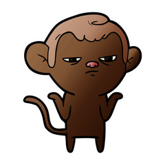 cartoon monkey