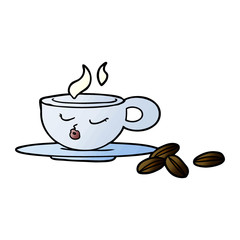cartoon espresso mug