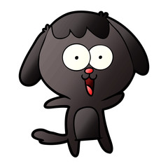 cute cartoon dog