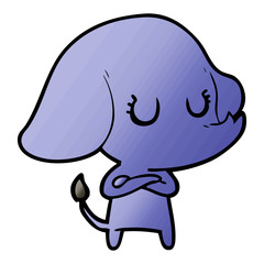 cute cartoon elephant