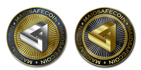 Cryptocurrency MAIDSAFECOIN coin