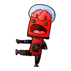 cartoon robot