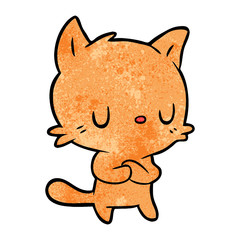 cute cartoon cat