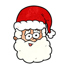 cartoon santa claus