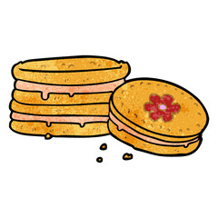 cartoon biscuit