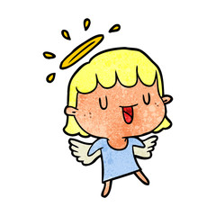 cute cartoon angel
