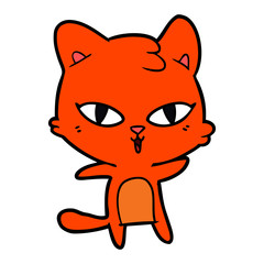 cartoon cat