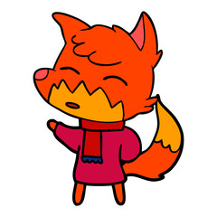 cartoon fox