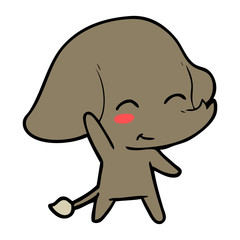cute cartoon elephant