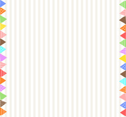 Obraz premium フラッグ ストライプ背景