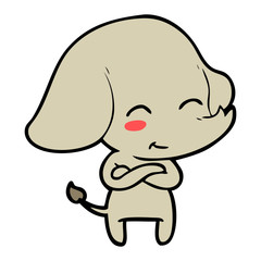 cute cartoon elephant