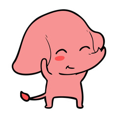 cute cartoon elephant