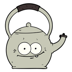 cartoon kettle