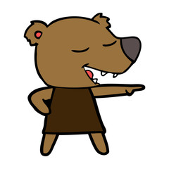Fototapeta premium cartoon bear
