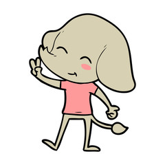 cute cartoon elephant