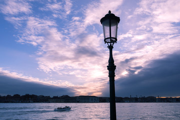 Obraz premium dusk sky in Venice