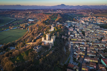 Obraz premium Castello di Valeggio sul Mincio
