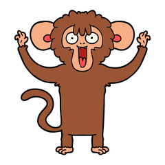 cartoon monkey