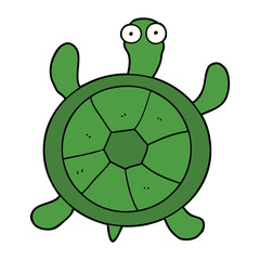 Obraz premium cartoon turtle