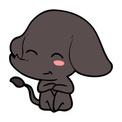 cute cartoon elephant