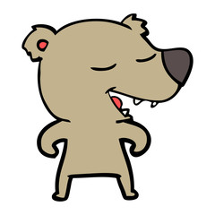cartoon bear