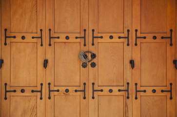 Traditional Korean door