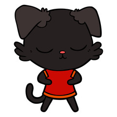 cute cartoon dog