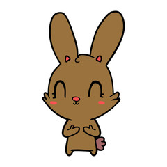cute cartoon rabbit