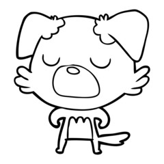 cartoon dog