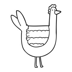 cartoon chicken