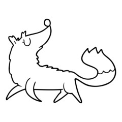cartoon fox