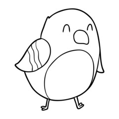 cartoon bird