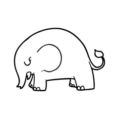 cute cartoon elephant