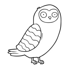 cartoon owl